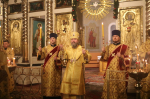 Архиерейское богослужение в канун 25-й Недели по Пятидесятнице