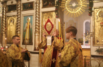 Архиерейское богослужение в канун 25-й Недели по Пятидесятнице