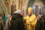 Архиерейское богослужение в канун 25-й Недели по Пятидесятнице