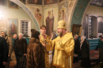 Архиерейское богослужение в канун 25-й Недели по Пятидесятнице