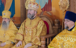 В Неделю 25-ю по Пятидесятнице епископ Софроний совершил Литургию в храме вмч. Димитрия Солунского села Скородное