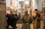 В канун дня памяти святителя Николая Чудотворца епископ Софроний совершил всенощное бдение