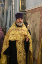 В канун дня памяти святителя Николая Чудотворца епископ Софроний совершил всенощное бдение