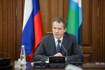 Губернатор области Вячеслав Гладков поздравил епископа Софрония с праздником Рождества Христова