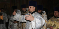 В праздник Собора Пресвятой Богородицы епископ Софроний совершил Литургию в Свято-Никольском храме пос.Ракитное - Губкинская епархия