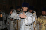 В праздник Собора Пресвятой Богородицы епископ Софроний совершил Литургию в Свято-Никольском храме пос.Ракитное