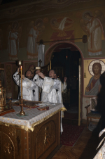 В праздник Собора Пресвятой Богородицы епископ Софроний совершил Литургию в Свято-Никольском храме пос.Ракитное