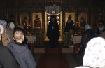 В праздник Собора Пресвятой Богородицы епископ Софроний совершил Литургию в Свято-Никольском храме пос.Ракитное