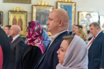 Епископ Софроний и благочинные епархии молились за Рождественским молебном в городе Белгороде