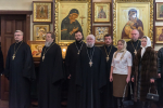 Епископ Софроний и благочинные епархии молились за Рождественским молебном в городе Белгороде