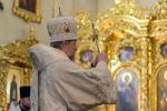 Епископ Софроний и благочинные епархии молились за Рождественским молебном в городе Белгороде