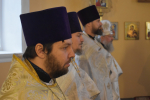 В день отдания праздника Рождества Христова епископ Софроний совершил Божественную литургию с духовенством приграничья