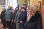 В день отдания праздника Рождества Христова епископ Софроний совершил Божественную литургию с духовенством приграничья