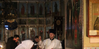Епископ Софроний совершил всенощное бдение в селе Истобное - Губкинская епархия
