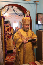 Епископ Софроний совершил Божественную литургию в приграничном селе Головчино