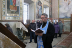 Епископ Софроний совершил всенощное бдение в канун праздника Сретения Господня