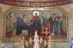 Епископ Софроний совершил всенощное бдение в канун праздника Сретения Господня