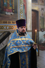 Епископ Софроний совершил всенощное бдение в канун праздника Сретения Господня