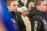 В праздник Сретения Господня епископ Софроний совершил Литургию в городе Строитель