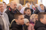 В праздник Сретения Господня епископ Софроний совершил Литургию в городе Строитель