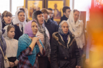 В праздник Сретения Господня епископ Софроний совершил Литургию в городе Строитель