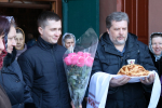 В день празднования Иверской иконы Божией Матери епископ Софроний совершил Литургию в Знаменском храме села Красный Куток