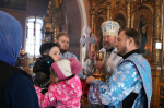 В день празднования Иверской иконы Божией Матери епископ Софроний совершил Литургию в Знаменском храме села Красный Куток