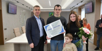 Вручение сертификатов на получение социальной выплаты по программе «Молодая семья» прошло в Губкине - Сетевое издание Просторы 31
