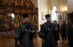 Епископ Софроний в сослужении духовенства 2-го Яковлевского благочиния совершил Литургию Преждеосвященных Даров