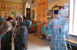 В канун праздника Благовещения Пресвятой Богородицы епископ Софроний совершил всенощное бдение