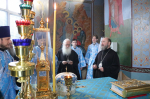 В канун праздника Благовещения Пресвятой Богородицы епископ Софроний совершил всенощное бдение