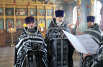 Епископ Софроний совершил Литургию Преждеосвященных Даров в с.Скородное