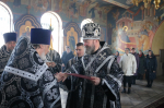 Епископ Софроний совершил Литургию Преждеосвященных Даров в с.Скородное