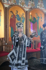 Епископ Софроний совершил Литургию Преждеосвященных Даров в с.Скородное