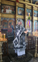 Епископ Софроний совершил Литургию Преждеосвященных Даров в с.Скородное
