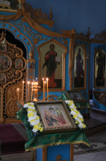 Епископ Софроний совершил всенощное бдение накануне праздника Входа Господня в Иерусалим