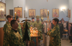 Епископ Софроний совершил всенощное бдение накануне праздника Входа Господня в Иерусалим