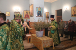 Епископ Софроний совершил всенощное бдение накануне праздника Входа Господня в Иерусалим