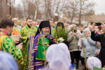 В праздник Входа Господня в Иерусалим епископ Софроний совершил Литургию в храме апостола Иакова города Губкина