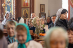 В праздник Входа Господня в Иерусалим епископ Софроний совершил Литургию в храме апостола Иакова города Губкина