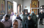 Епископ Софроний совершил Литургию Преждеосвященных Даров в Великий Понедельник
