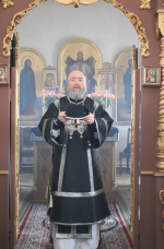 Епископ Софроний совершил Литургию Преждеосвященных Даров в Великий Понедельник