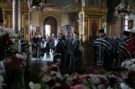 Епископ Софроний совершил вечерню с выносом Плащаницы Спасителя