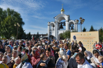 Преосвященный Епископ Авель принял участие в XIV Елисаветинском Крестном ходе