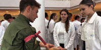 Посвящение в юные медики Белогорья!. - Губкинский городской округ