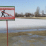 на фото пляж, покрытый льдом. - Губкинский городской округ