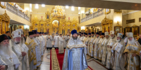 Богослужение  по случаю 33-й годовщины архиерейской хиротонии митрополита Белгородского и Старооскольского Иоанна - Губкинская епархия