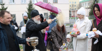 Освящение куличей и пасох - Губкинская епархия