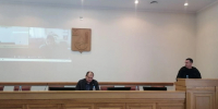 на фото участники заседания. - Губкинский городской округ