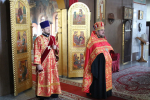 Всенощное бдение в Спасо-Преображенском соборе г.Губкин